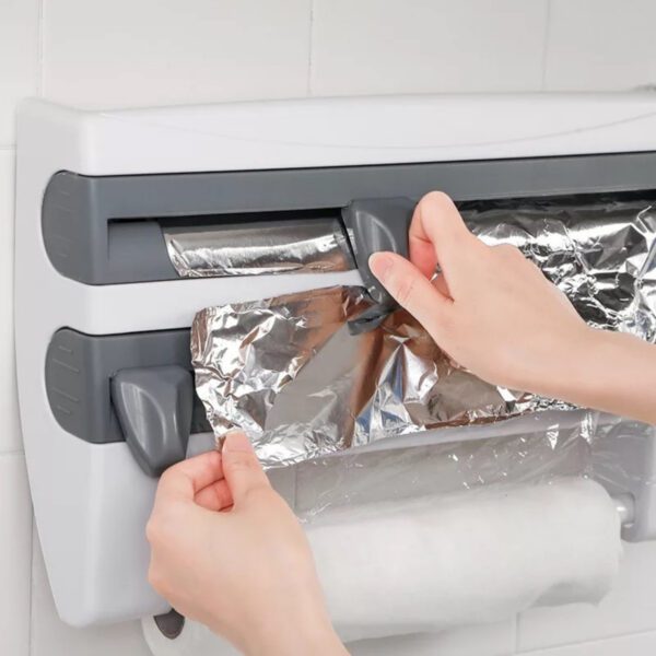 porta papel aluminio porta papel cocina