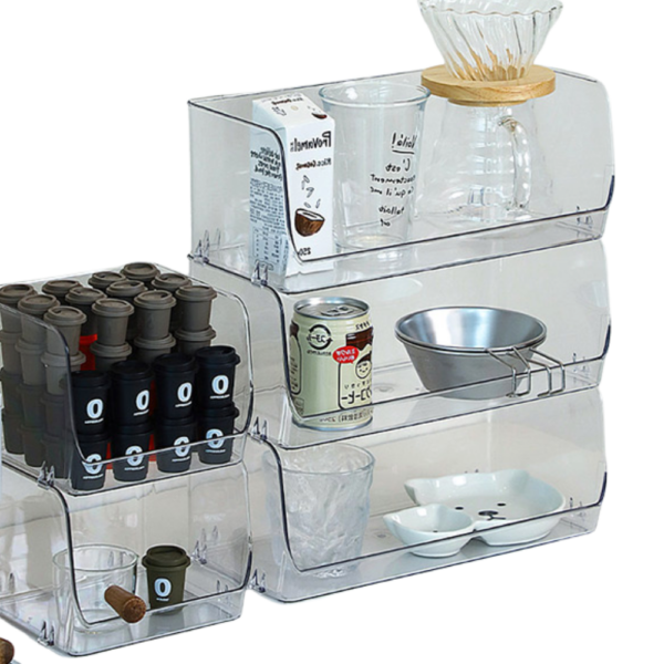 Caja transparente caja elegante /organizamas